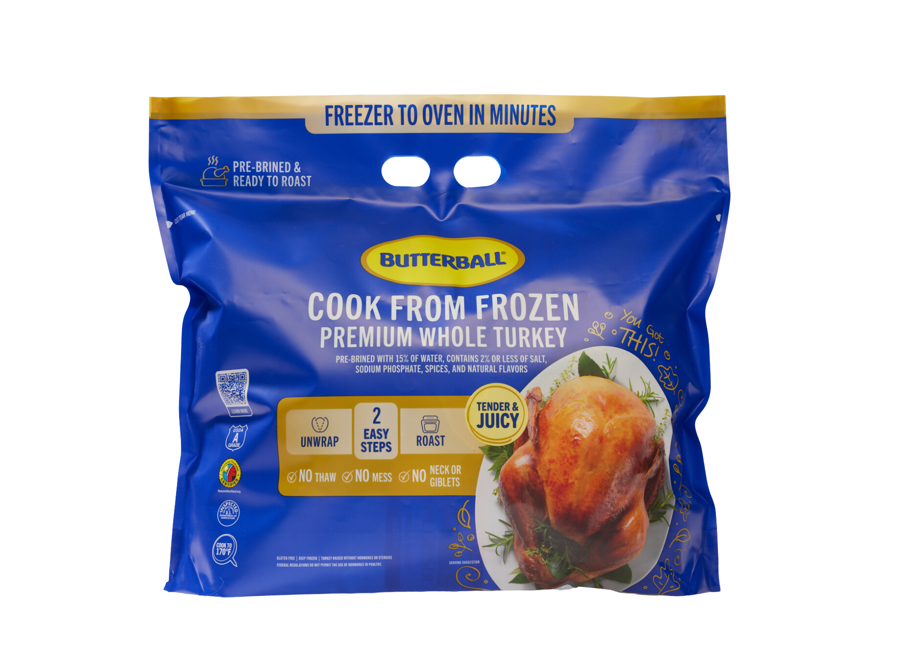 Cook From Frozen Whole Turkey Butterball